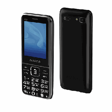 Мобильный телефон MAXVI P22 Black, купить в rim.org.ru, гарантия на товар, доставка по ДНР