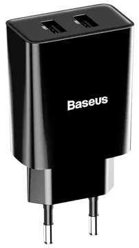 Сетевая зарядка BASEUS Mini Charger Dual USB PD 20W, купить в rim.org.ru, гарантия на товар, доставка по ДНР