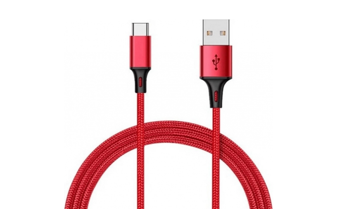 Кабель XIAOMI Mi Type-C Braided Cable (1m) (Red) (SJV4110GL), купить в rim.org.ru, гарантия на товар, доставка по ДНР