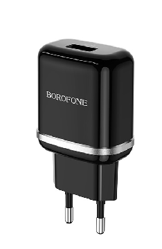 Зарядное устройство BOROFONE BA36A High speed QC3.0  (Black), купить в rim.org.ru, гарантия на товар, доставка по ДНР