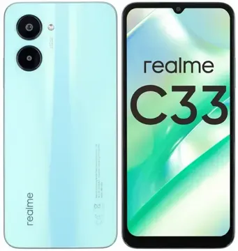 Смартфон REALME C33 3/32Gb (aqua blue), купить в rim.org.ru, гарантия на товар, доставка по ДНР