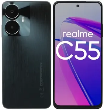 Смартфон REALME C55 6/128Gb NFC (rainy night), купить в rim.org.ru, гарантия на товар, доставка по ДНР