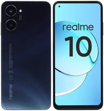 Смартфон REALME 10 4/128Gb (Rush Black), купить в rim.org.ru, гарантия на товар, доставка по ДНР