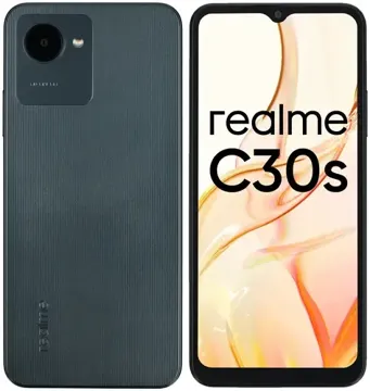 Смартфон REALME C30s 4/64Gb (stripe black), купить в rim.org.ru, гарантия на товар, доставка по ДНР