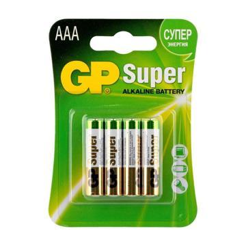 Батарейка GP SUPER Alkaline 24ARS AAA Спайка 4шт, купить в rim.org.ru, гарантия на товар, доставка по ДНР