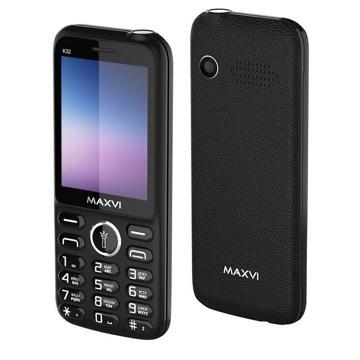 Мобильный телефон MAXVI K32 Black, купить в rim.org.ru, гарантия на товар, доставка по ДНР