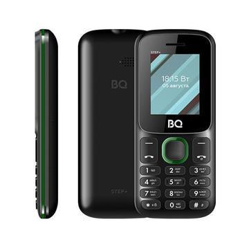 Мобильный телефон BQ BQM-1848 Step Black+Green, купить в rim.org.ru, гарантия на товар, доставка по ДНР