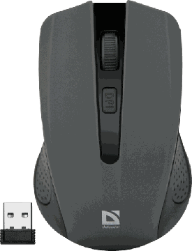 Мышь DEFENDER (52937)Accura MM-935 Wireless grey, купить в rim.org.ru, гарантия на товар, доставка по ДНР