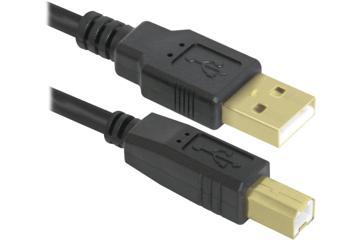 Кабель DEFENDER (87430)USB04-06PRO USB2.0 AM-BM 1.8м, 2фер, blister, купить в rim.org.ru, гарантия на товар, доставка по ДНР