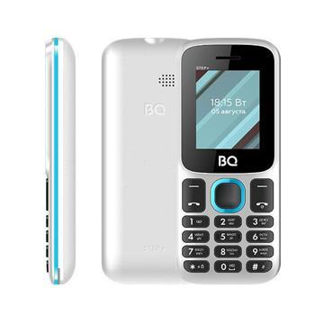 Мобильный телефон BQ BQM-1848 Step White/Blue, купить в rim.org.ru, гарантия на товар, доставка по ДНР