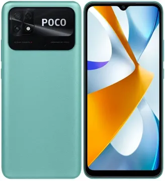 Смартфон POCO C40 4/64Gb (coral green), купить в rim.org.ru, гарантия на товар, доставка по ДНР