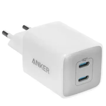Зарядное устройство ANKER PowerPort 521 Nano Pro - 40W 2xUSB-C PIQ3.0 (White), купить в rim.org.ru, гарантия на товар, доставка по ДНР