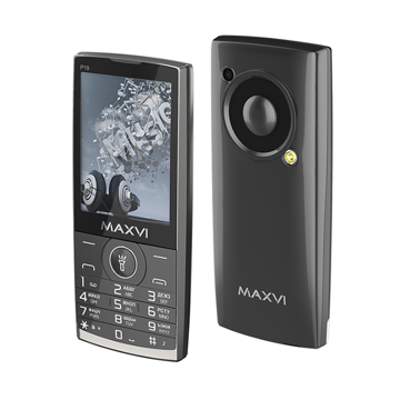 Мобильный телефон MAXVI P19 (grey), купить в rim.org.ru, гарантия на товар, доставка по ДНР