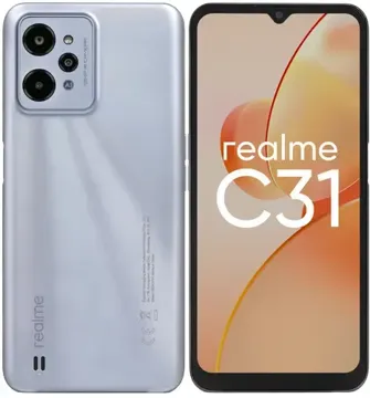 Смартфон REALME C31 3/32Gb (RMX3501) (silver), купить в rim.org.ru, гарантия на товар, доставка по ДНР