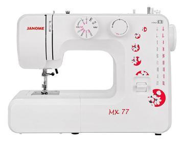 Швейная машинка JANOME MX 77, купить в rim.org.ru, гарантия на товар, доставка по ДНР