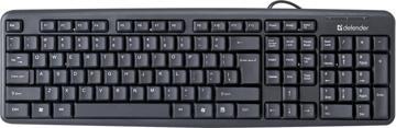 Клавиатура DEFENDER (45522)Element HB-520 USB B черная, купить в rim.org.ru, гарантия на товар, доставка по ДНР