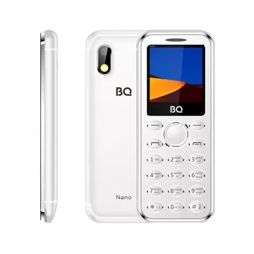 Мобильный телефон BQ BQM-1411 Nano (silver), купить в rim.org.ru, гарантия на товар, доставка по ДНР