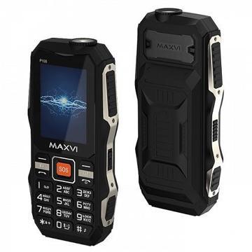 Мобильный телефон MAXVI P100 (black), купить в rim.org.ru, гарантия на товар, доставка по ДНР