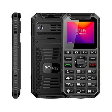 Мобильный телефон BQ BQM-2004 Ray Grey+Black, купить в rim.org.ru, гарантия на товар, доставка по ДНР