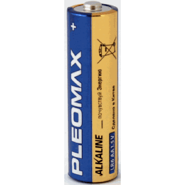 Батарейка PLEOMAX LR6 Alkaline AA 10BL (8+2), купить в rim.org.ru, гарантия на товар, доставка по ДНР