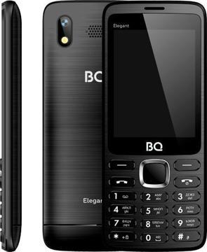 Мобильный телефон BQ BQM-2823 Elegant Черный, купить в rim.org.ru, гарантия на товар, доставка по ДНР