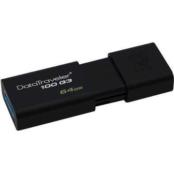 Флеш-драйв KINGSTON DT100 G3 64GB USB 3.0, купить в rim.org.ru, гарантия на товар, доставка по ДНР
