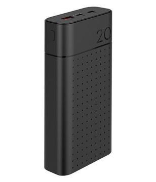 Внешний аккумулятор TFN TFN-PB-250-BK 20000mAh Astero 20 PD Black, купить в rim.org.ru, гарантия на товар, доставка по ДНР