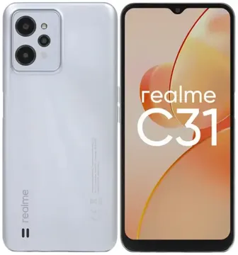 Смартфон REALME C31 4/64Gb (RMX3501) (Light Silver), купить в rim.org.ru, гарантия на товар, доставка по ДНР