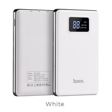 Внешний аккумулятор HOCO B23 10000mAh White, купить в rim.org.ru, гарантия на товар, доставка по ДНР