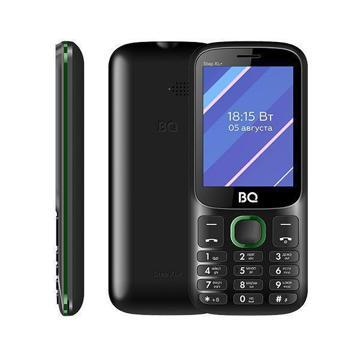 Мобильный телефон BQ BQM-2820 Step XL+ Black/Green, купить в rim.org.ru, гарантия на товар, доставка по ДНР
