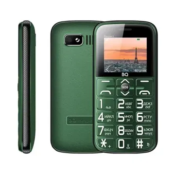 Мобильный телефон BQ BQM-1851 Respect (Green), купить в rim.org.ru, гарантия на товар, доставка по ДНР