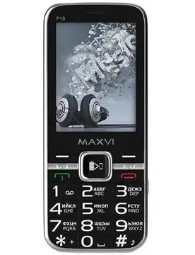 Мобильный телефон MAXVI P18 Black, купить в rim.org.ru, гарантия на товар, доставка по ДНР