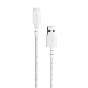 Кабель ANKER Powerline Select+ USB-C to USB-A 2.0 - 0.9м (White), купить в rim.org.ru, гарантия на товар, доставка по ДНР