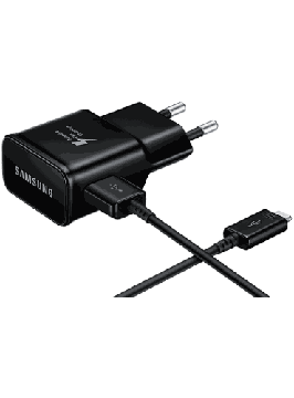 Зарядное устройство SAMSUNG EP-TA20EBECGRU AFC with Type-C cable Black, купить в rim.org.ru, гарантия на товар, доставка по ДНР
