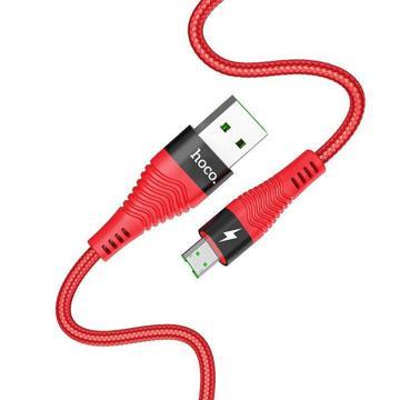 Кабель передачи данных HOCO U53 USB 4A для micro USB (Red), купить в rim.org.ru, гарантия на товар, доставка по ДНР