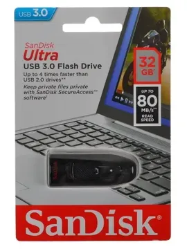 флеш-драйв SANDISK Ultra 32GB, купить в rim.org.ru, гарантия на товар, доставка по ДНР