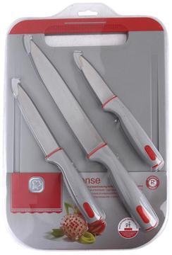 Набор ножей RONDELL RD-1265 Intense 3 шт. с доской, купить в rim.org.ru, гарантия на товар, доставка по ДНР