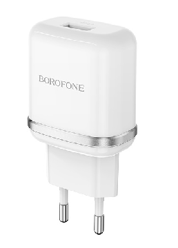 Зарядное устройство BOROFONE BA36A High speed QC3.0 (White), купить в rim.org.ru, гарантия на товар, доставка по ДНР