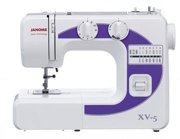 Швейная машина JANOME XV-5, купить в rim.org.ru, гарантия на товар, доставка по ДНР