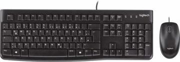 Набор LOGITECH Desktop MK120 Ru USB Black клавиатура + мышь, купить в rim.org.ru, гарантия на товар, доставка по ДНР