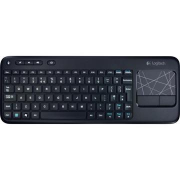 Клавиатура LOGITECH Wireless Touch Keyboard K400 Black, купить в rim.org.ru, гарантия на товар, доставка по ДНР