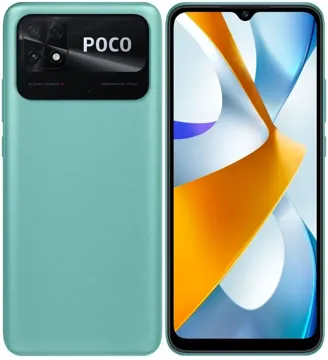 Смартфон POCO C40 3/32Gb (coral green), купить в rim.org.ru, гарантия на товар, доставка по ДНР