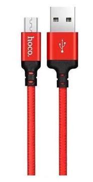 Кабель HOCO X14 micro USB Series Red/Black, купить в rim.org.ru, гарантия на товар, доставка по ДНР