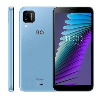 Смартфон BQ BQS-5765L Clever Небесно-голубой, купить в rim.org.ru, гарантия на товар, доставка по ДНР