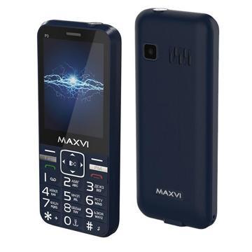 Мобильный телефон MAXVI P3 (blue), купить в rim.org.ru, гарантия на товар, доставка по ДНР