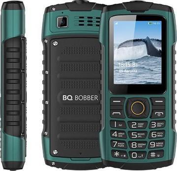 Мобильный телефон BQ BQM-2439 Bobber (green), купить в rim.org.ru, гарантия на товар, доставка по ДНР