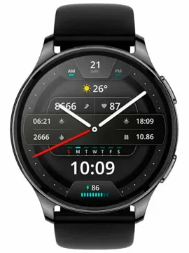 Смарт-часы AMAZFIT A2319 Pop 3R Metallic Black, купить в rim.org.ru, гарантия на товар, доставка по ДНР