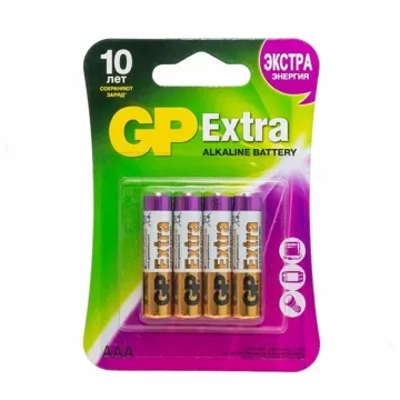 Батарейка GP Alkaline Extra 24AX 2CR4 AAA, купить в rim.org.ru, гарантия на товар, доставка по ДНР