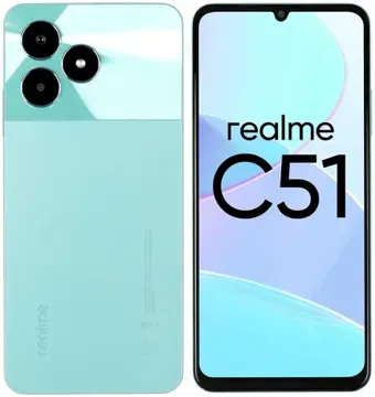 Смартфон REALME C51 (RMX3830) 4/128b green, купить в rim.org.ru, гарантия на товар, доставка по ДНР