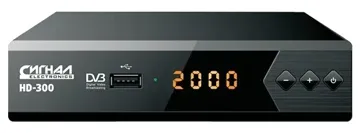 Цифровой тюнер СИГНАЛ HD-300 черный, купить в rim.org.ru, гарантия на товар, доставка по ДНР